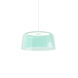 Yurei LED 14 inch Matte White Pendant Ceiling Light in Acrylic Blue